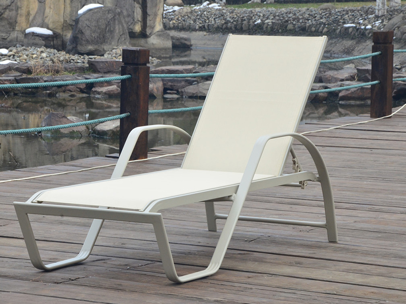 Patio Outdoor Adjustable Sun Lounge Chair YQ-TB-501