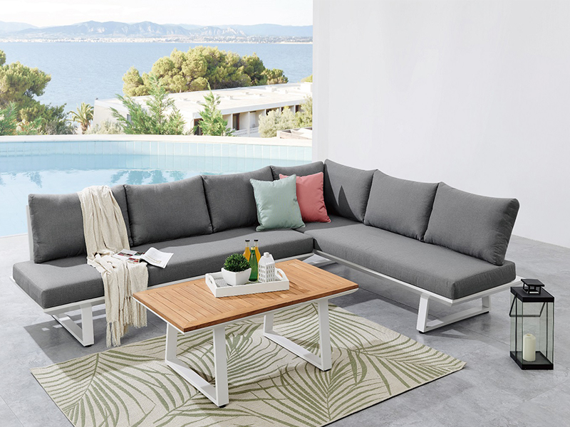 Set Sofa Seri Aluminium